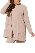 Comfort Code Women's Average Marshmallow Knit Cardigan Smoky Taupe