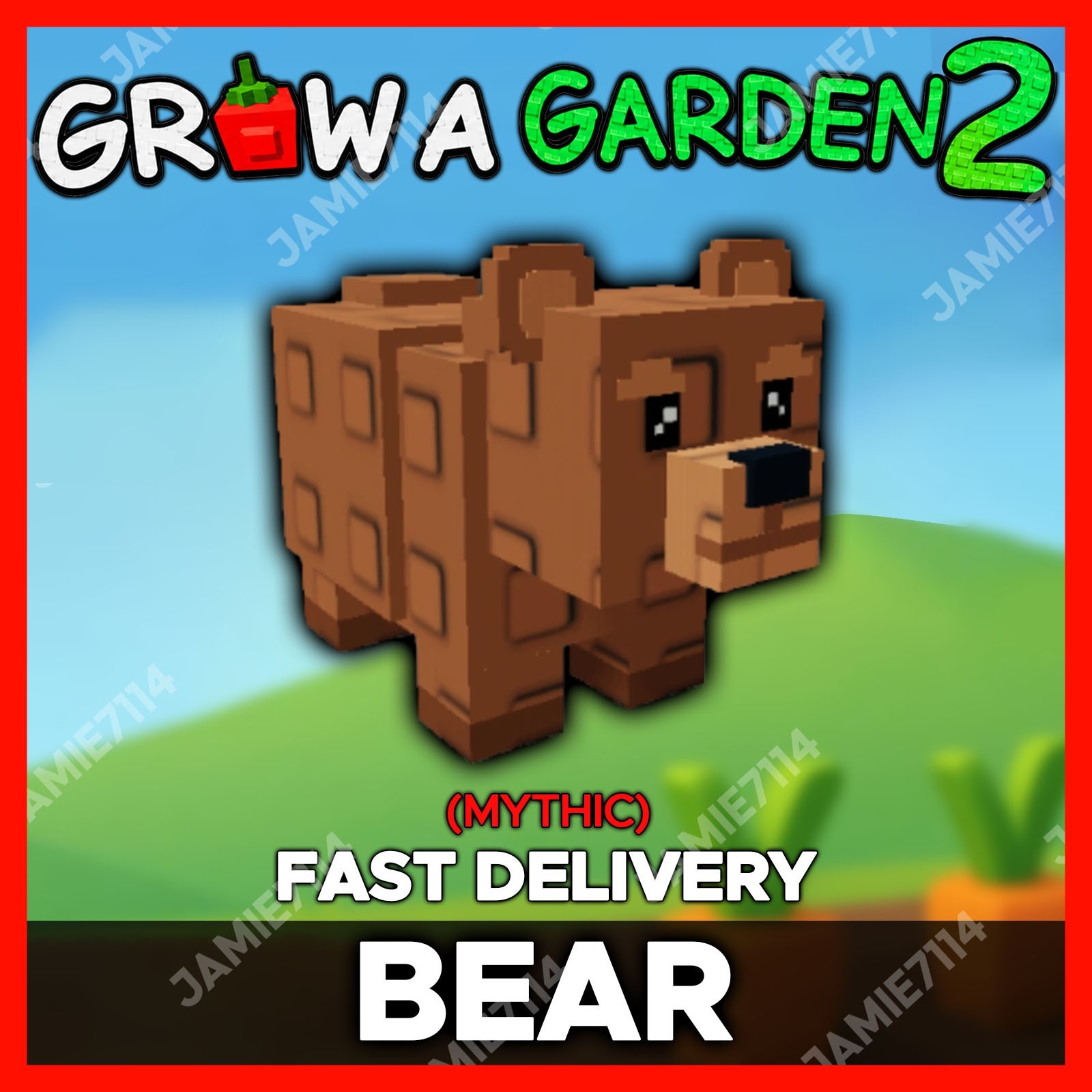 🪴Grow a Garden 2 | Bear | GAG2 Fast & Easy