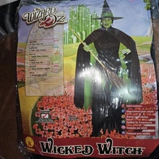 RUBIES ADULT WIZARD OF OZ WICKED WITCH COSTUME