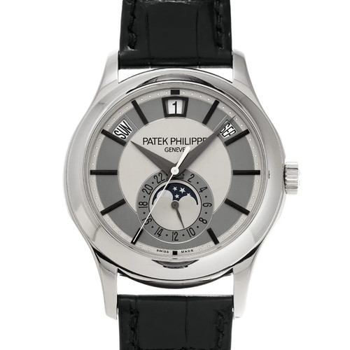 Patek Philippe Annual Calendar, Complications 5205G-001 40mm SilverGray #WW4457