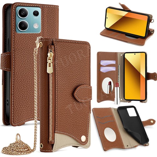 Case For Xiaomi Mi 15 14T 13T 12 11 10 Pro Mi 11T Crossbody Zipper Leather Cover - Picture 45 of 92