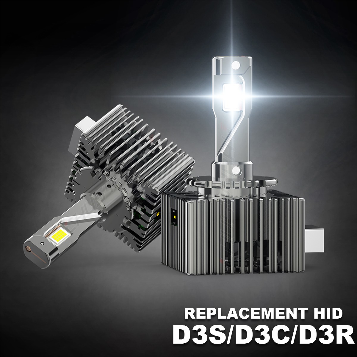 New For 2014-2018 Maserati Ghibli - Pair D3S LED Headlight Bulbs High/Low Beam