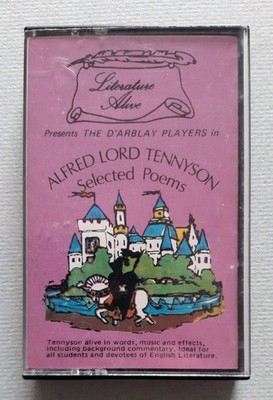 Alfred Lord Tennyson - Selected Poems Original 1978 Cassette Tape