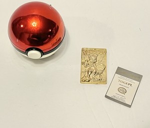 Pokeball Gold Card for sale