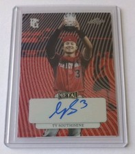 Ty Southisene 2023 Leaf Perfect Game Mojo Red Pre-Production Proof Auto 1/1 Cubs