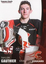 2017/18 Prince George Cougars - TAYLOR GAUTHIER (g)
