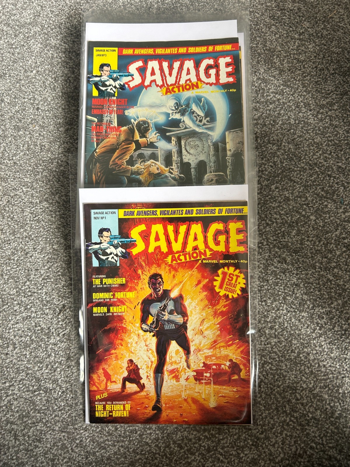 Savage Action 1-15 Rare Marvel UK Magazine Format | eBay