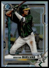 2021 Bowman Draft #BDC-39 Brayan Buelvas Chrome Refractor