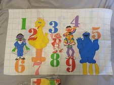 Sesame street Numbers Standard Pillow case