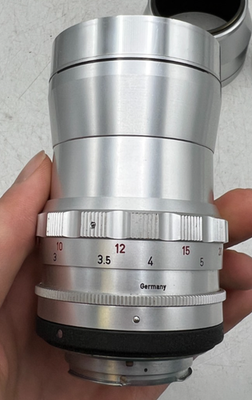 Steinheil Munchen Auto Tele Quinar 135mm F3.5 Exakta Mount Camera