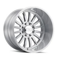 20x12 Cali Off-Road Summit Brushed Clear Gloss Wheels 8x180 (-51mm) Set of 4