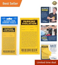 Prank Parking Tickets - Funny Fake Parking Tickets - Hilarious Gag Gifts - No...