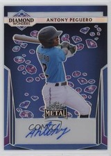 2023 Leaf Metal Diamond Wonders Blue Prismatic 2/9 Antony Peguero Auto ms9