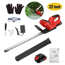 22in Hedge Trimmer for Makita 21V Battery Cordless Electric Hedge Bush Trimmer