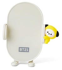 BT21 Fast Wireless Car Charger QI Mobile Cellphone Holder Cradle Minini CHIMMY