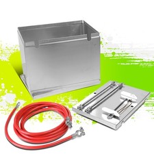 Universal Aluminum Battery Relocation Box Wcabletie Down Kit 13.5x9.5x10