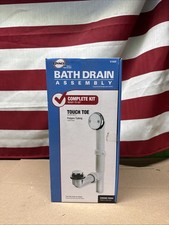DANCO Touch-Toe Tub and Bath Drain Kit - Chrome - 51930