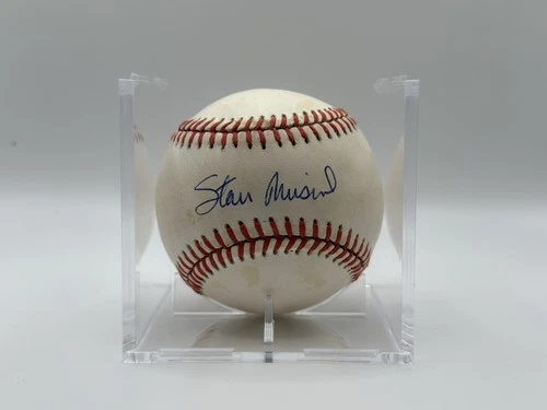 Stan Musial Autograph Signed ONL Baseball - PSA Auth