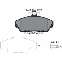 Textar 2151504 Bremsbelagsatz FüR Land Rover Freelander L314