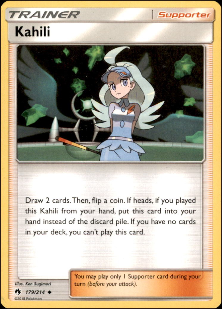Pokemon - Kahili #179/214 - SM - Lost Thunder Uncommon