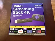 NEW Roku Streaming Stick 4K/HDR/Dolby Vision Streaming Device w/Voice Remote