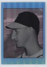 2013 Bowman Blue Sapphire 1st Bowman Card Reprints Warren Spahn #18 HOF 2u3