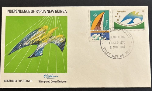 Australia FDC 1975 Independence of Papua New Guinea