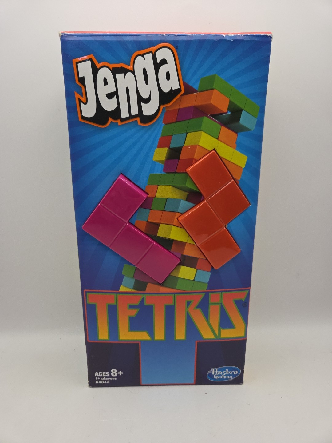 Jenga Tetris Complete Hasbro Gaming Family Game Night | eBay