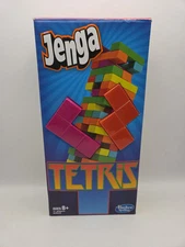 Jenga Tetris Complete Hasbro Gaming Family Game Night
