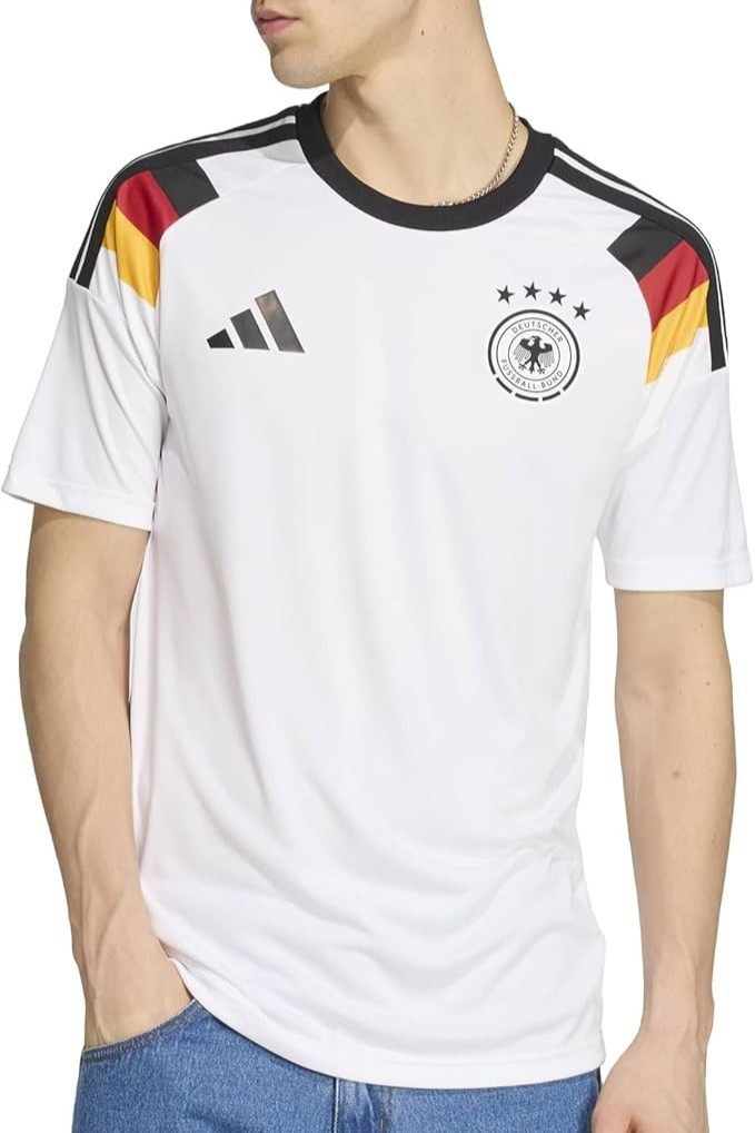 adidas Germany 26 Home Fan Soccer Jersey White JZ4556 Men's M MEDIUM world cup