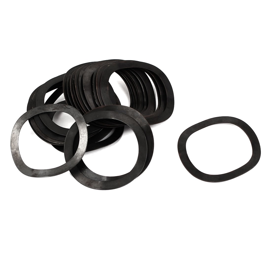 Metal Wave Crinkle Spring Washer 30mm x 39mm x 0.5mm 20 Pcs