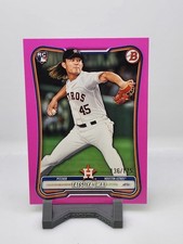 2026 Bowman Pink Pattern Paper RC TATSUYA IMAI /175 ASTROS