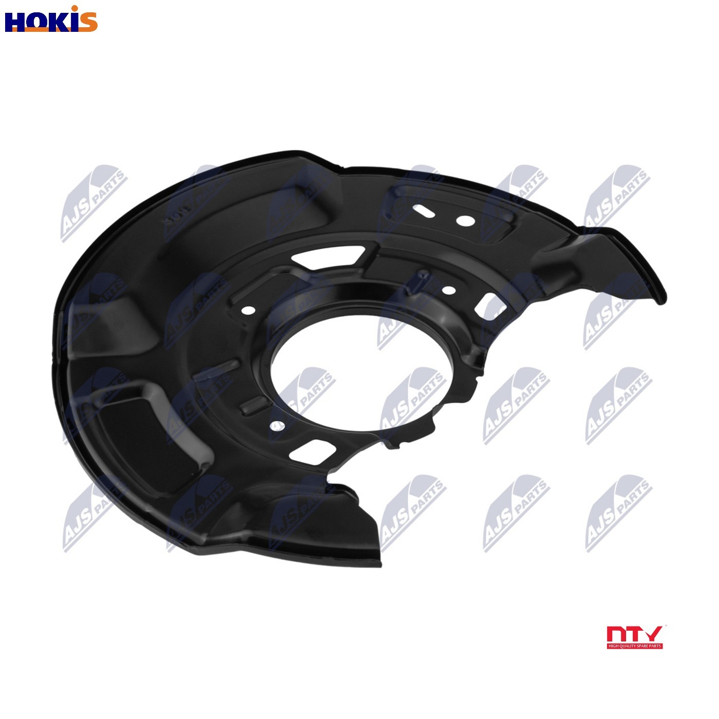 Disc Brake Dust Shield For Toyota Yaris 08- /Front, Right/ - Image 9