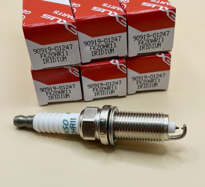 6Pcs OEM Denso Iridium Spark Plugs 90919-01247 FK20HR11 for Sienna Lexus ES350