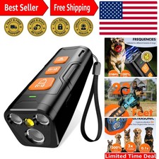 Dog Bark Deterrent Device, 3X Ultrasonic Anti Barking, 6 Training Modes 23 FT...