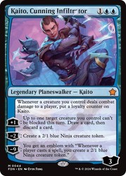 Kaito, Cunning Infiltrator - Foundations #44 Mythic Planeswalker