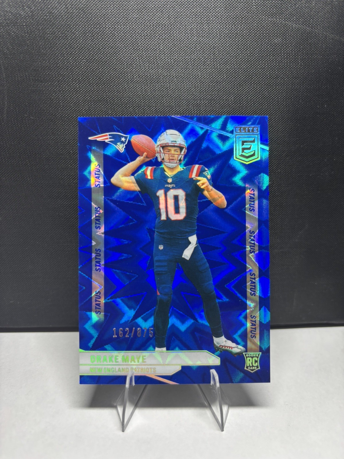 2024 Panini Donruss Elite - Rookie Drake Maye #185 Status Explosion /875 (RC)
