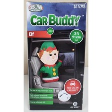 Car Buddy Airblown Christmas Elf Inflatable for Use in Car Only 3 ft. Tall
