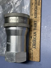 Good Used Safeway 1" Quick Coupler S565-8, Female Half (6601-16-16) 4000PSI