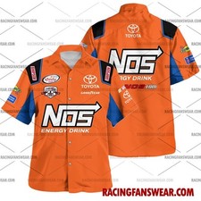 Kyle Busch Nascar Racing 2009 Uniform Apparel Clothes Hawaiian Shirt