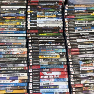 Ps2 - $1-$5 Games Build your own Wholesale lot Bundle Complete PlayStation 2