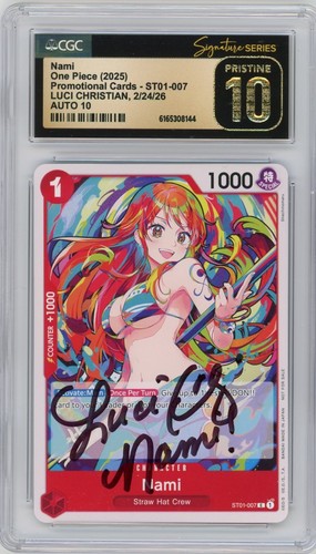 Nami (2025 New Year Event) graded CGC 10 for sale on eBay
