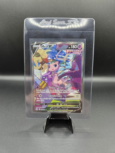 2021 Pokemon SWSH Fusion Strike Mew V Full Art #251/264
