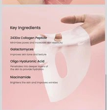 BIODANCE Bio-Collagen Real Deep Mask, Hydrating Overnight Hydrogel Mask 4 Sheets