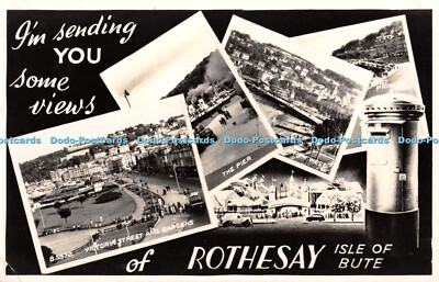 R461566 Ich schicke Ihnen einige Ansichten von Rothesay Isle of Bute, dem Pier von West V
