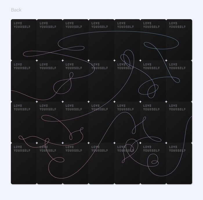 BTS Love Yourself 轉 TEAR Album Random 1 of 4 CD Bangtan