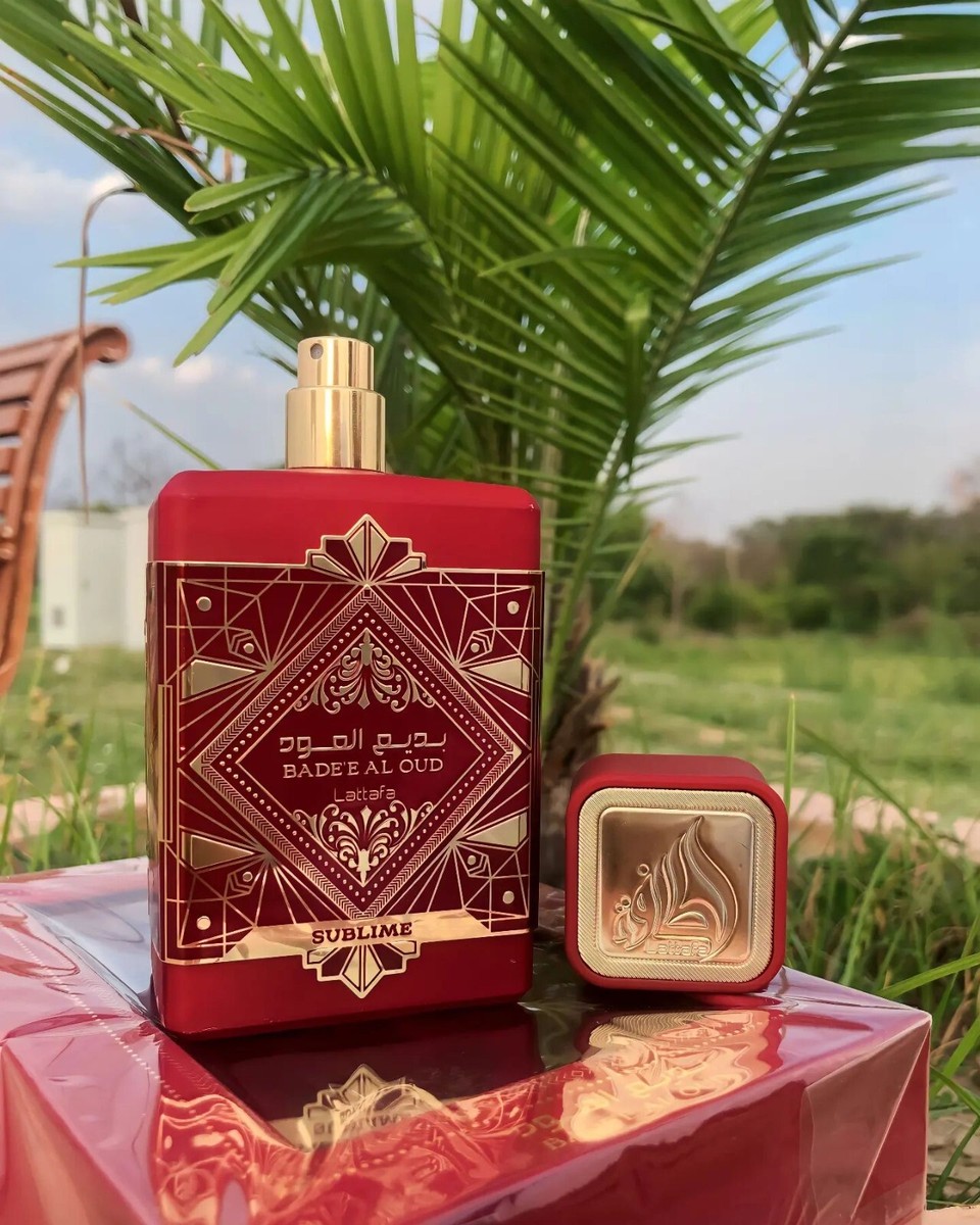 Sublime Badee Al Oud by Lattafa EDP Unisex SPRAY 100ml Free