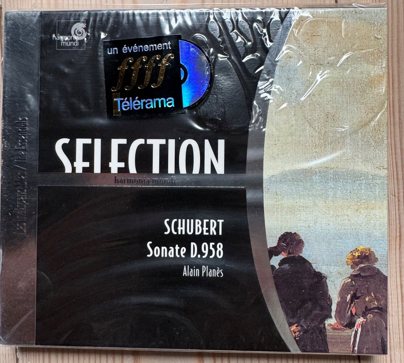 Schubert Sonate D. 95 Impromptus Alaine Planes NEW SEALED CD