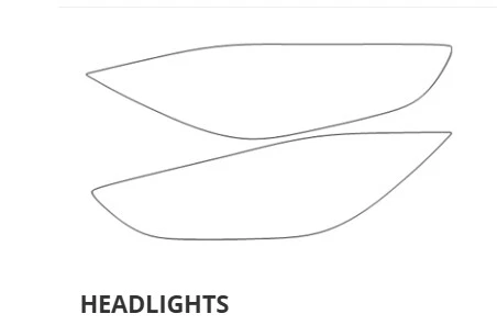 Sujetador transparente con película de protección de pintura para MERCEDES-BENZ CLASE C C43 AMG SEDÁN 2023 Foto 2 de 4