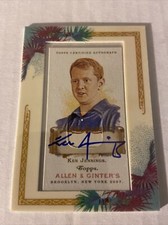 KEN JENNINGS 2007 Topps ALLEN GINTER’S A&G SSP Auto AUTOGRAPH JEOPARDY CHAMPION!